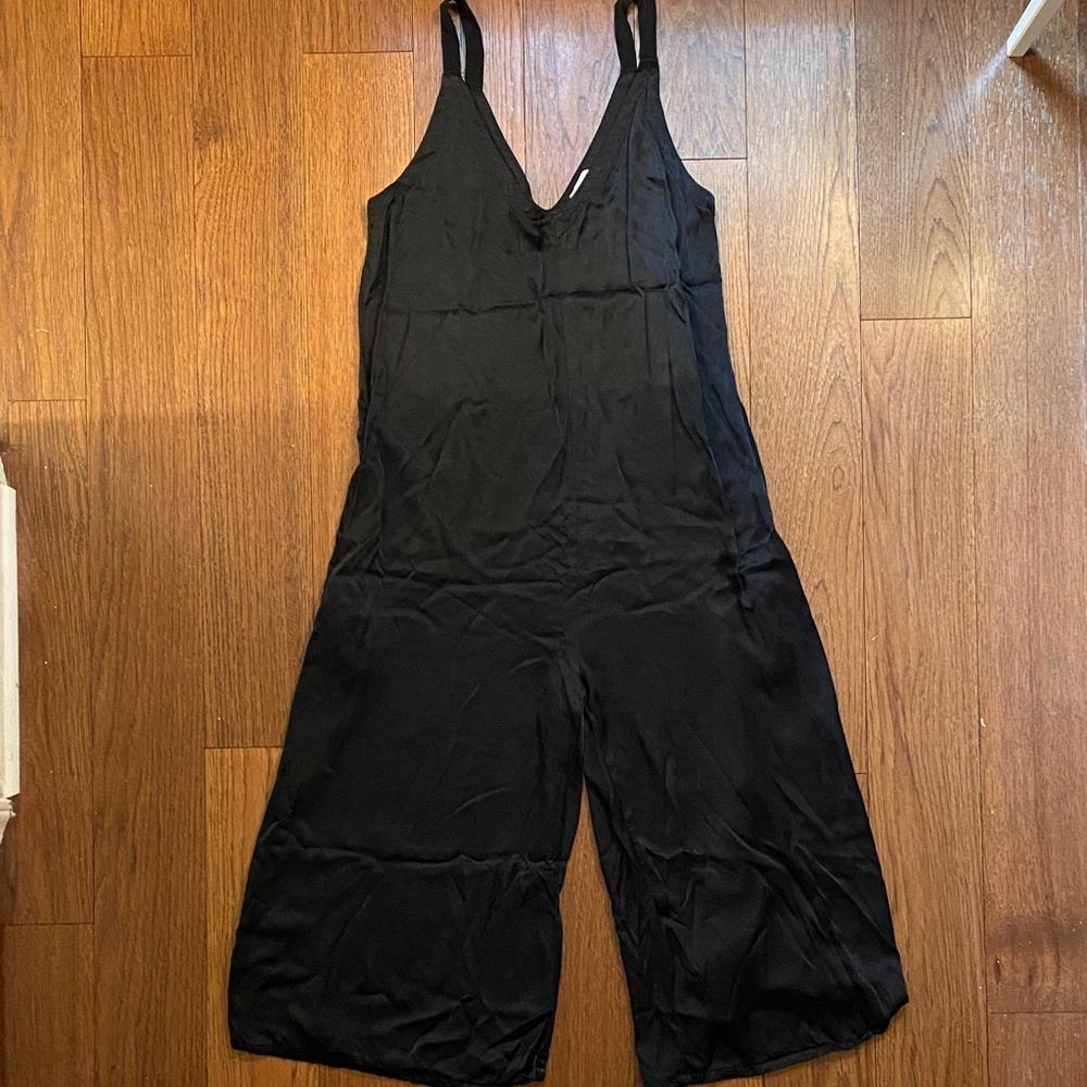 LACAUSA Sleek Black Jumpsuit